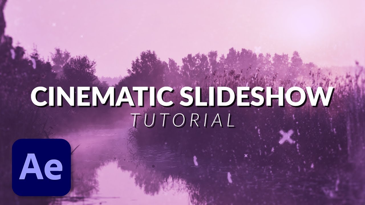 How To Create an Amazing Cinematic Photo Slideshow in After Effects ...