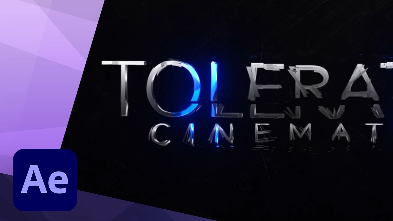 How to create an EPIC Sci-Fi Movie Trailer Title animation in After Ef ...