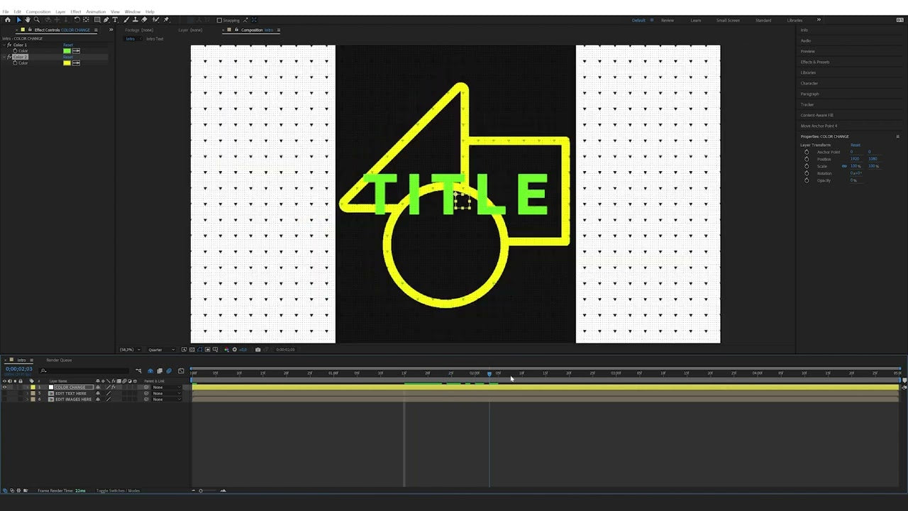 How to edit the Gamer Youtube Channel Intro – Filmbro