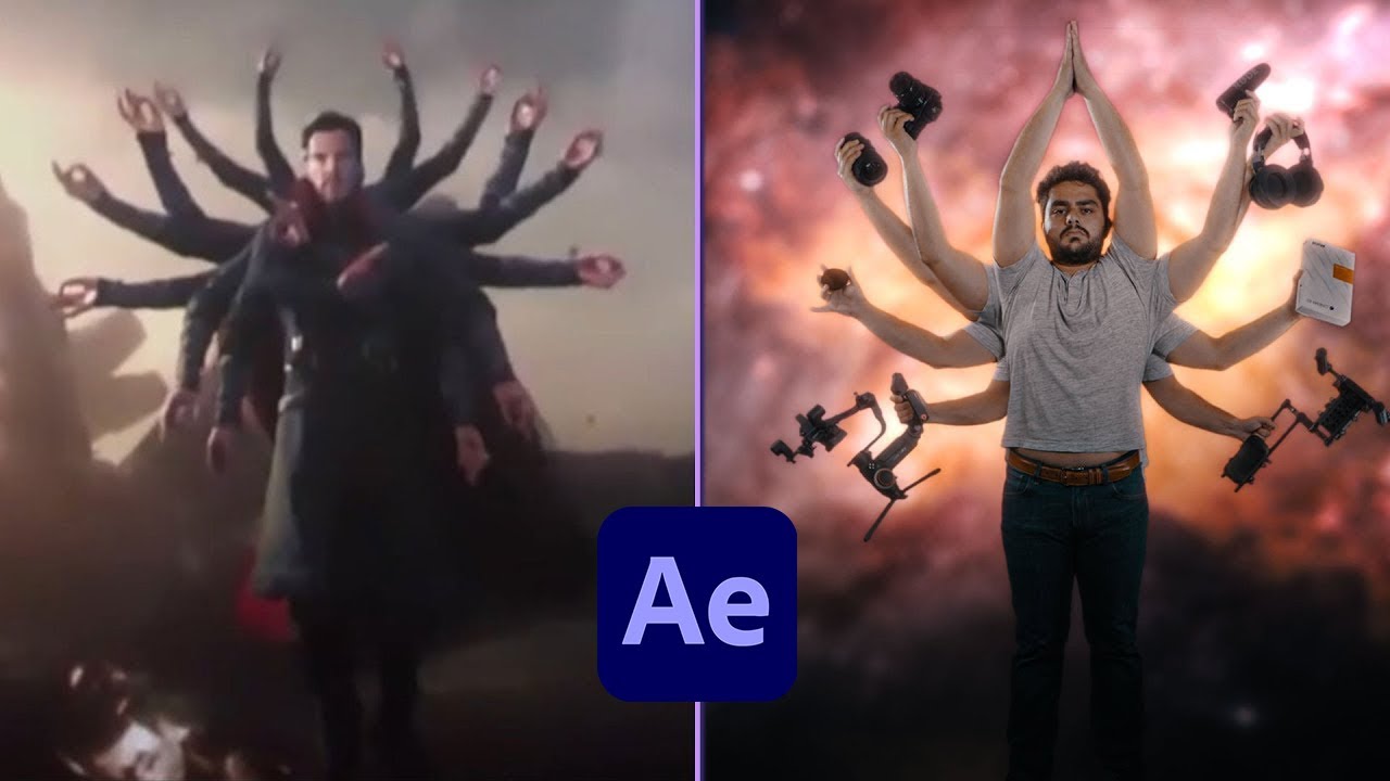 Weird Tutorials How To Create The Doctor Strange Duplication Effect in After Effects T ...