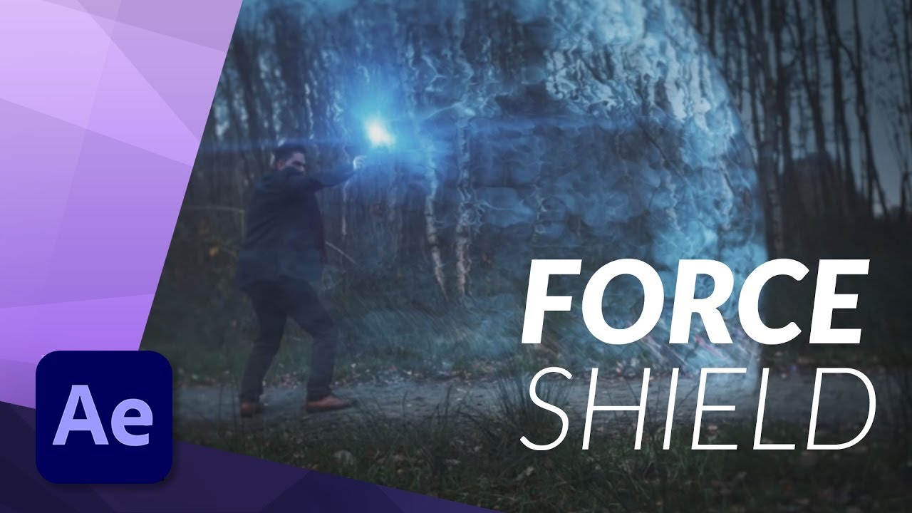 How To Create an EPIC FORCE SHIELD for FILM in Adobe After Effects ...