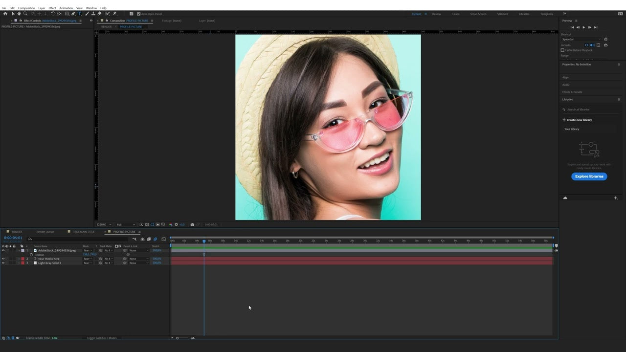 How to use and edit Slideshow Templates in After Effects – Filmbro