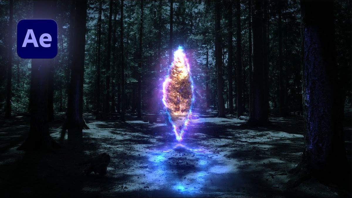 How to create an Epic Sci-Fi Portal in After Effects (No-Plugins)