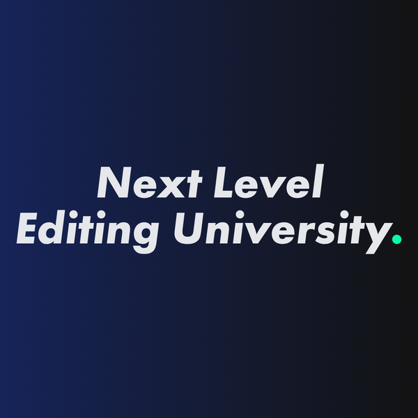 Next-level Editing University - Payment Plan