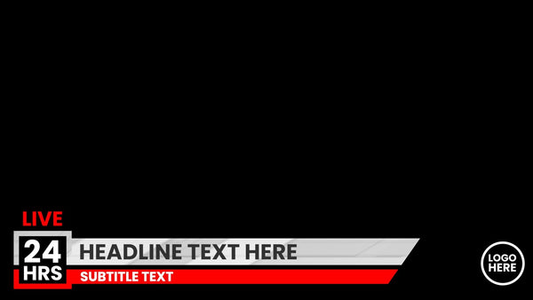 Breaking News Information Live Animated Lower Third 02