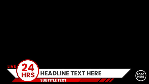Breaking News Information Live Animated Lower Third 03