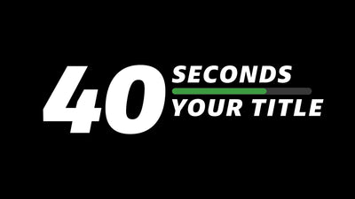Timer Countdown Sport Excercise Animated Timer 60 Sec Infographic