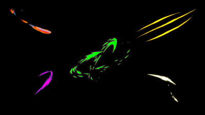 Text Decoration Anime Epic Slash Drawn Overlay Pack