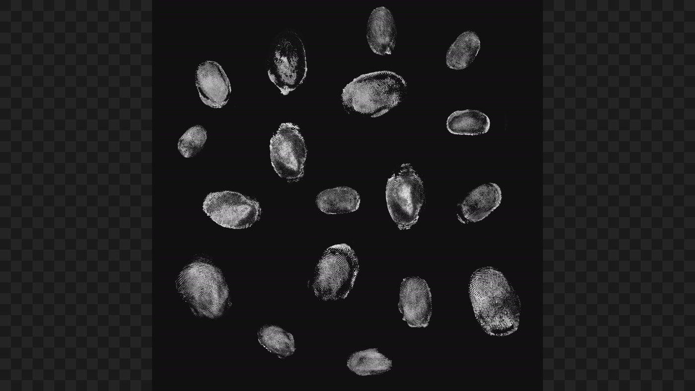 Single Fingerprints Real Texture Grunge