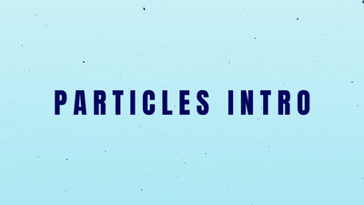 Particles Cinematic Camera Fly Out Clean Modern Logo Reveal