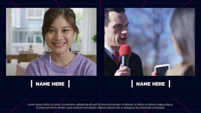 Interview Panel News Reading Two People Talking Placeholder 02