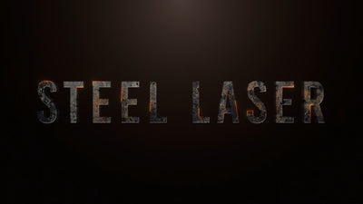 Grunge Laser Metal Steel Text Title Intro