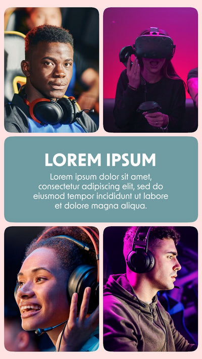 Social Media Story Post Multi Panel Image Template 02