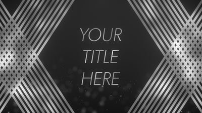 Silver Rich Nomination Diagonal Lines Title Intro