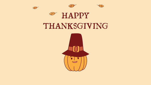 Thanksgiving Halloween Pumpkin Celebration Animation Card 01
