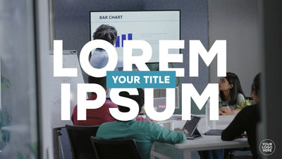 Corporate Business Clean Modern Slideshow Showcase Template Intro