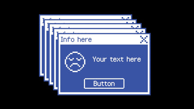 Digital Computer Window Pop Up Error 02