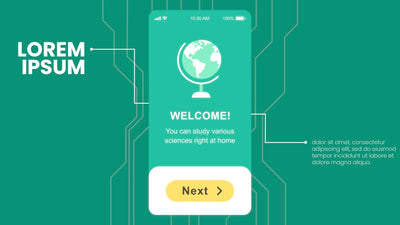 Modern Outline Website Presentation Platform Site Online 04