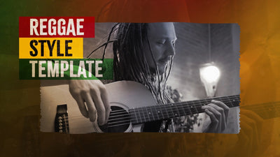Reggea Rasta Good Vibe Ease Tricolor Intro Opener