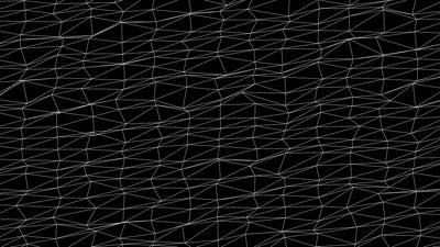 Low Poly Design Animated Background 10 Wireframe