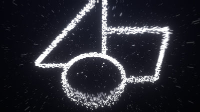 Particle Explosion Space Dust Logo Reveal