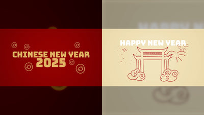 Chinese New Year Celebration Drawing Title Collection 03