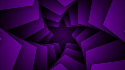 Creative Tunnel Shape Looping Background Animation Star