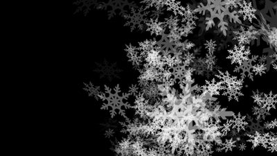 Snowflake Transition Diagonal Left Bottom