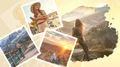 Modern Ink Travel Picture Frame Camera Memorie Slideshow