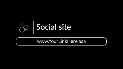 Colorful Social Media Lower-Thirds
