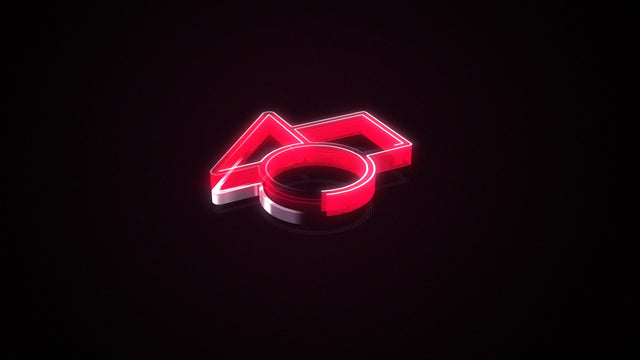 3D Glow Logo Reveal Light Ray Futuristic Modern