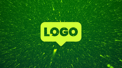Matrix Particles Cinematic Camera Fly Out Clean Modern Logo Reveal