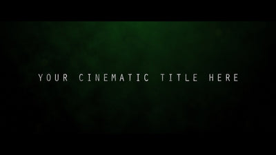 Mysterious Grunge Cinematic Bars Text Title Intro