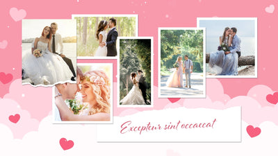 Love Romantic Hearts Clouds Valentine Picture Slideshow 2