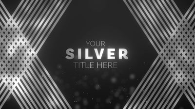 Silver Rich Nomination Diagonal Lines Title Intro