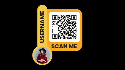 QR Code Scanner Promotion Pop Up Infographic Scan Me 07