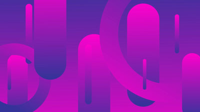 Gradient Bright Moving Shapes Modern Design Background