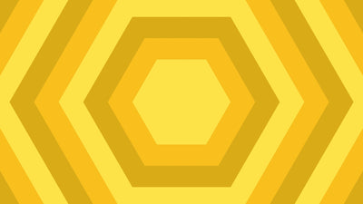 Hexagon Shaped Tunnel Effect Looping Background
