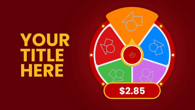 Roulette Spin Casino Restaurant Promo Wheel Opener