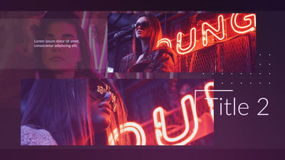 Fashion Model Slideshow Multi Screen Big Animated Opener Intro
