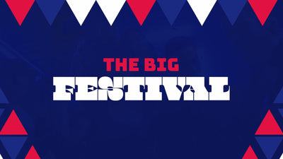 Festive Flag Celebration Red Blue White Party Announcement Intro Opener