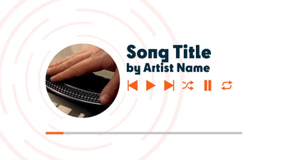 Streaming Music Artist Band DJ Album Promotion Template
