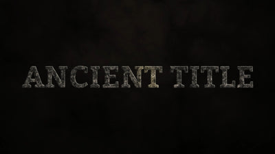 Ancient Dirty Hard Grunge Title Intro