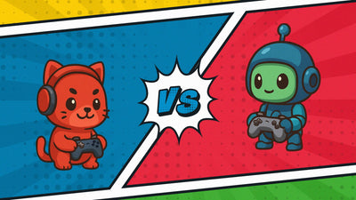 Versus Cartoon Figth VS Battle Blue Red Intro Opener 02