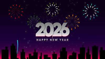 New Year Smooth 60fps Firework Modern Title Intro