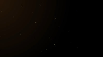 Golden Particle Sparkle Floating Background