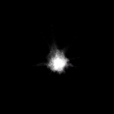 Magic Spell Energy Explosion 03 Black & White