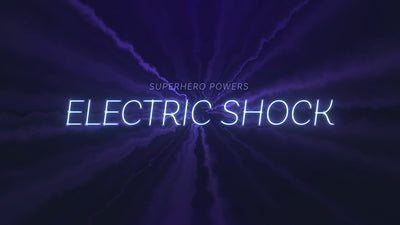 Electric Superpower Shiny Current Bright Neon Text Title Intro