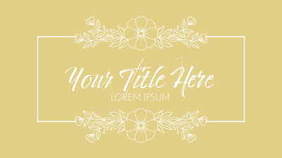 Wedding Title Hand Drawn Beautiful Screen Romantic Love Emblem 11