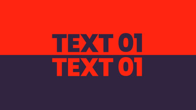 Kinetic Typography Urban Design Modern Clean Customizable Title